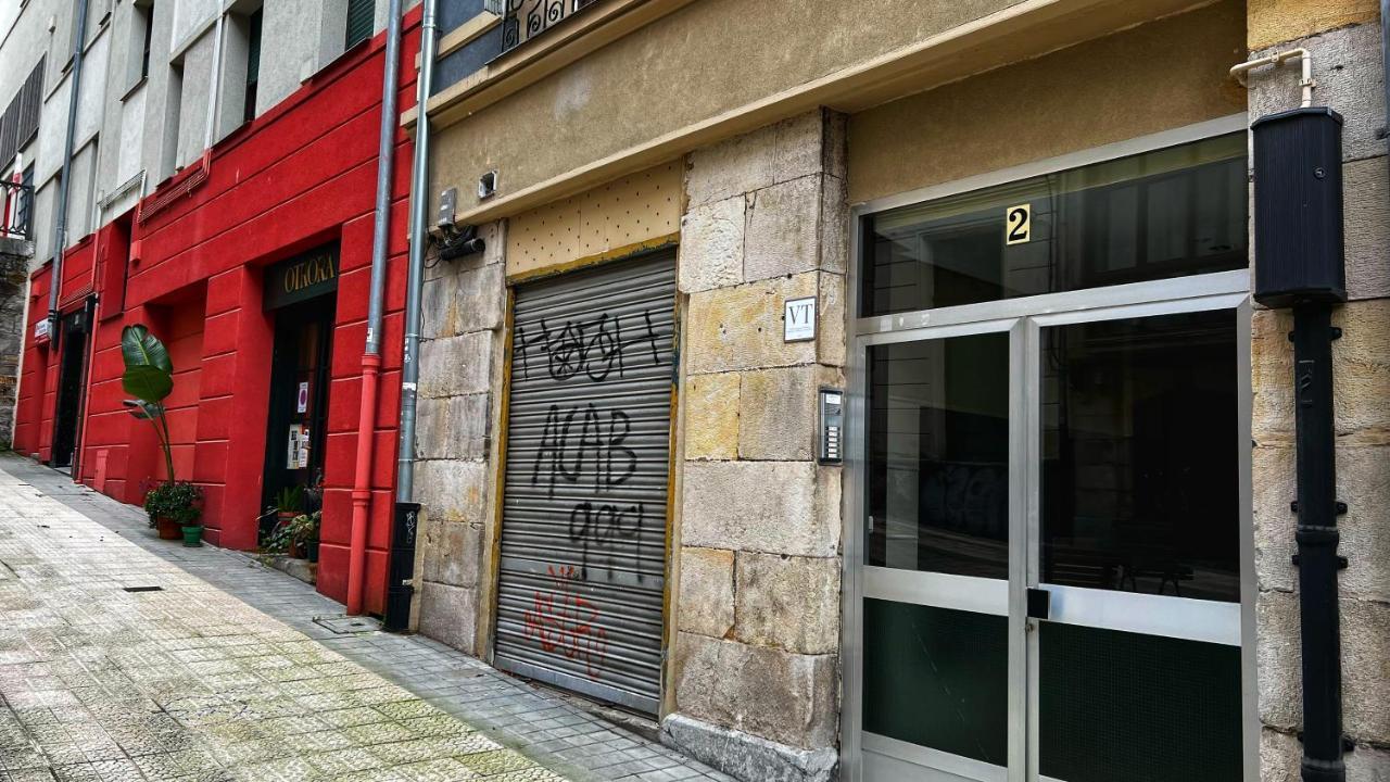 Apartament Casco Viejo Con Encanto Y Wifi, Vivienda Turistica Larrinaga Bilbao Zewnętrze zdjęcie